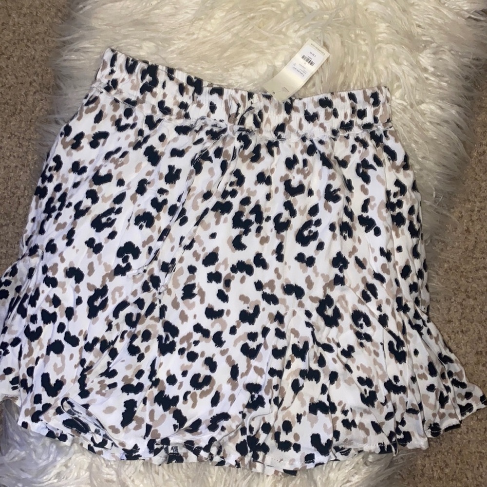 Leopard print skirt brand new